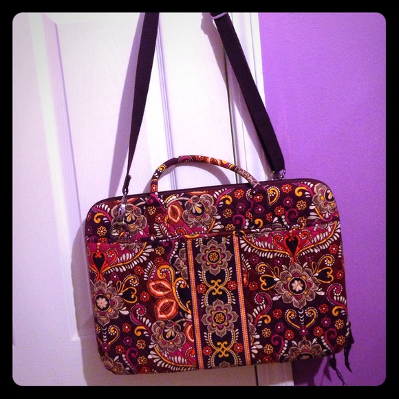 Brand New Vera Bradley Cross body laptop holder