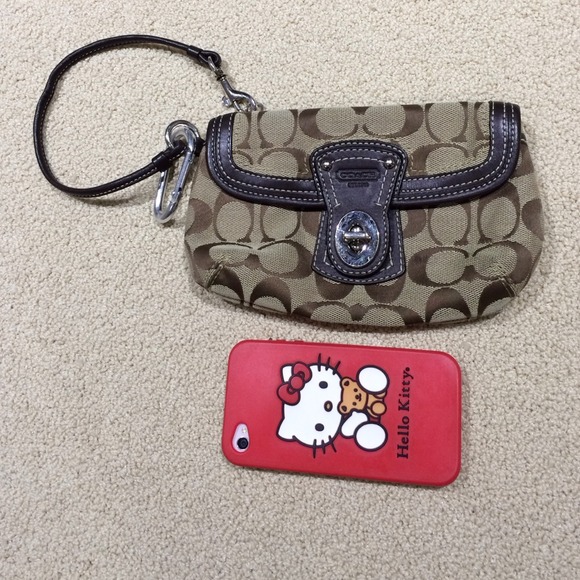 Coach wristlet