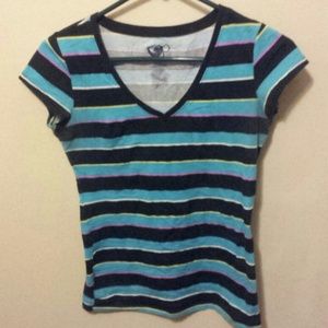 Striped baby tee
