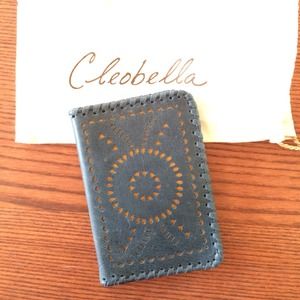 Cleobella Passport Holder Navy