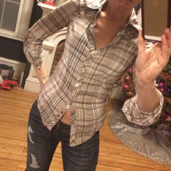 SOLD💖Guess western style shirt