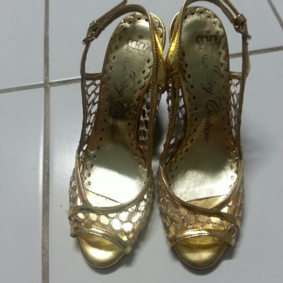 Juicy couture wedge sandals