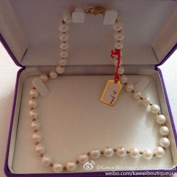 Pearl necklace 8-9mm 💯Authentic