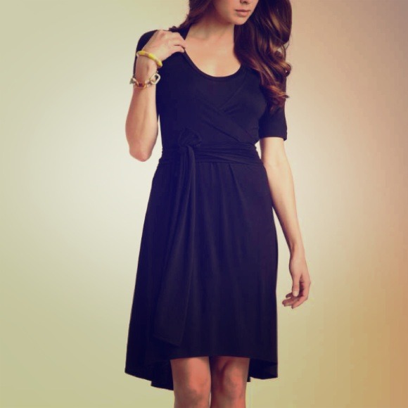 half sleeve wrap mid length dress!! - Picture 1 of 2