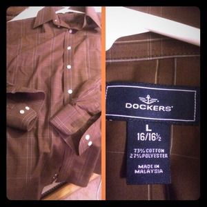 Long sleeve shirts buttoned down XL