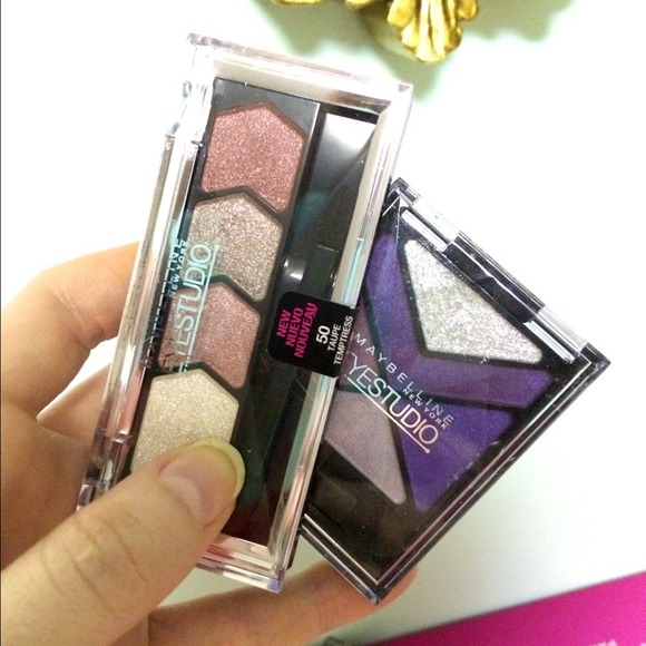 Maybelline Eyeshadow Bundle, Blush, Mascara, Liner - Picture 2 of 4