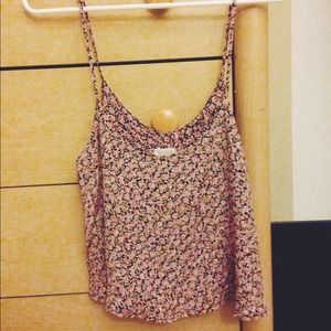 🚫Sold🚫 Brandy Melville Floral Tank Top