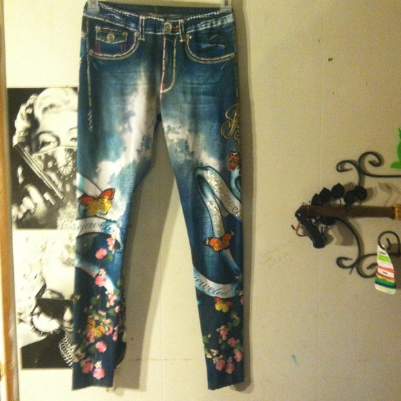 BEJEWELED LEGGINGS - Picture 1 of 4