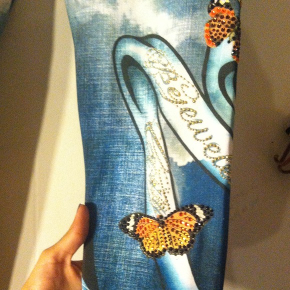 BEJEWELED LEGGINGS - Picture 3 of 4