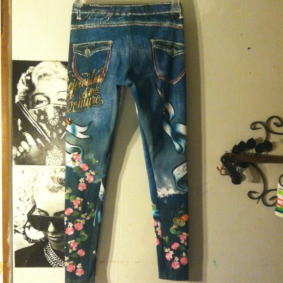 BEJEWELED LEGGINGS - Picture 4 of 4