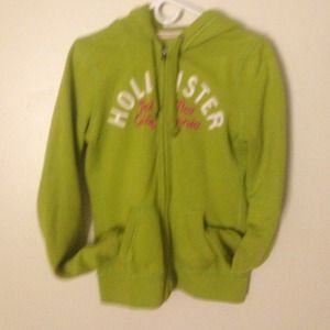 2 comfy Hollister zip up hoodies