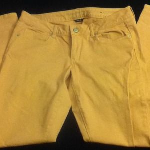 American eagle peach skinny jeans