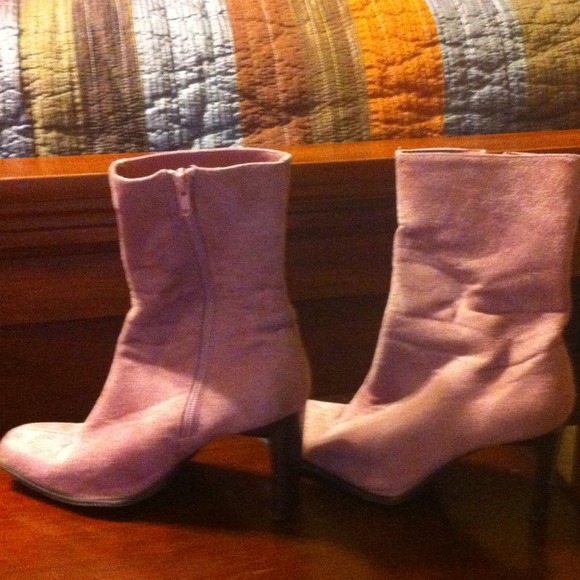 SOLD...pink boots by Splash...bundled
