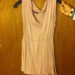 Rose colored sleeveless top