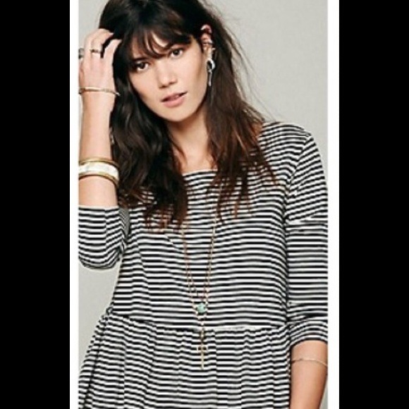 ❤️SOLD ❤️Free People We The Free Peplum Top