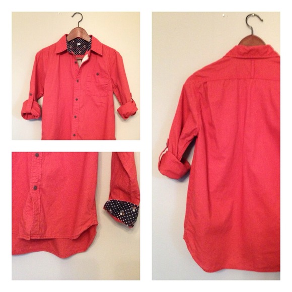 Cute button-up shirt from Anthropologie. NWT.