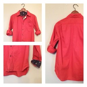 Cute button-up shirt from Anthropologie. NWT.
