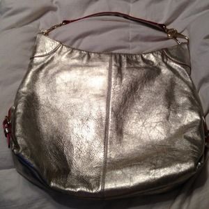Dooney & Bourke silver purse