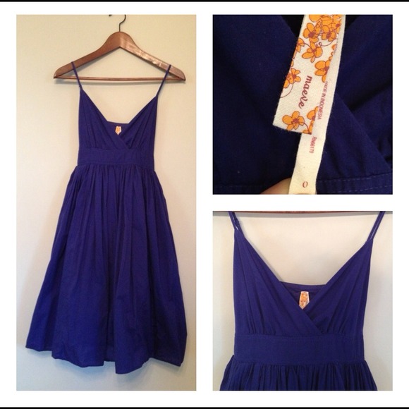 Pretty Maeve dress Anthropologie. Worn once  sz 0