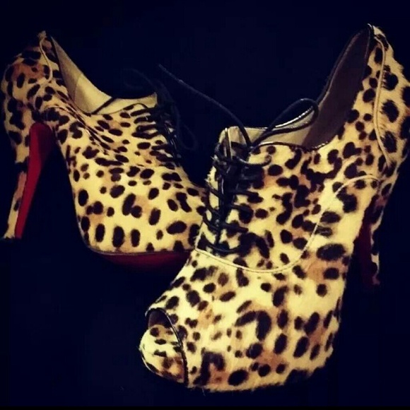 Christian Louboutin Lady Derby Booties