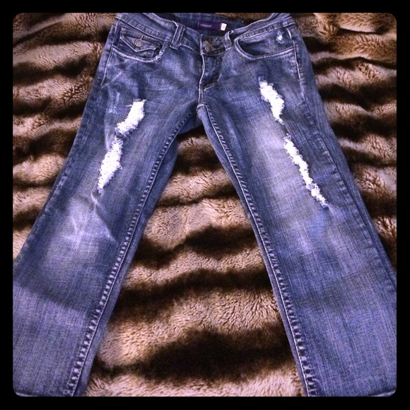 Denim Capris