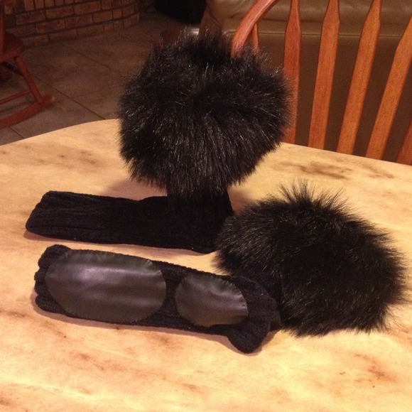 Fuzzy Ankle Booties