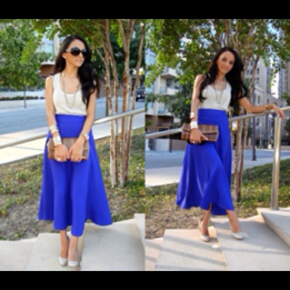 🌺Pleated maxi skirt🌺