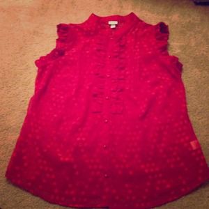 🚫SOLD🚫 Red Blouse