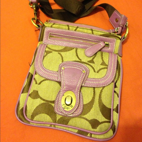 Authentic Small Coach Crossbody Bag