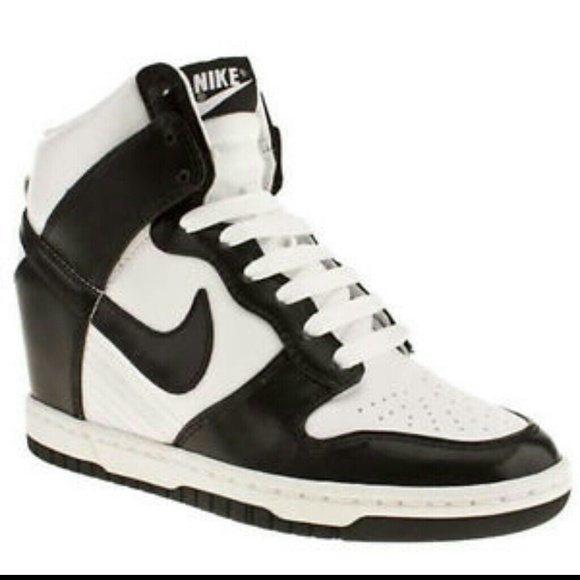 Nike Dunk Sky Hi and Nike red dunk bundle