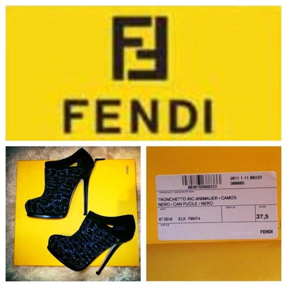 ✨HOST PICK✨ Brand new in box FENDI beaded booties - Picture 5 of 5