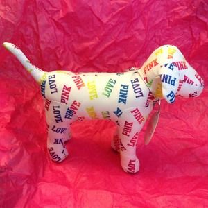 PINK Stuffed Dog ( Victoria's Secret )