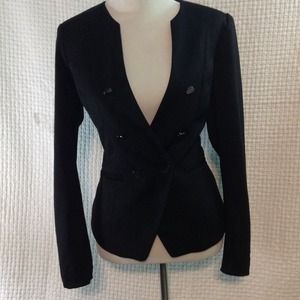 Black chic blazer