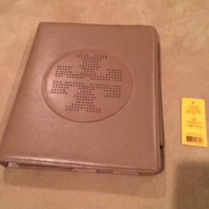 Sold!! On eBay Tory Burch ipad leather case