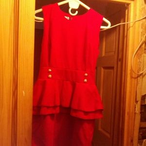 Brand new red dress
