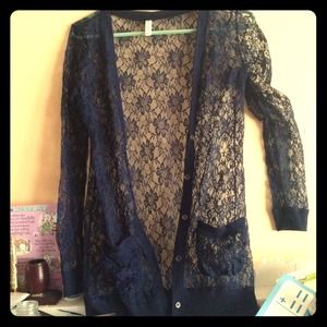 Lace cardigan!!!