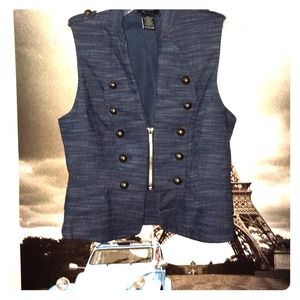 Denim vest