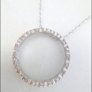 Weekend sale. Real Diamond gold necklace 10K gold