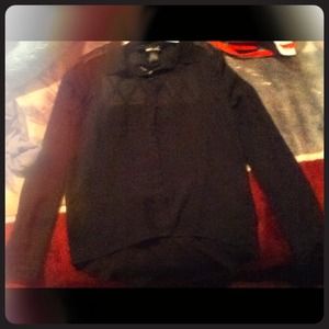 Black dressy shirt
