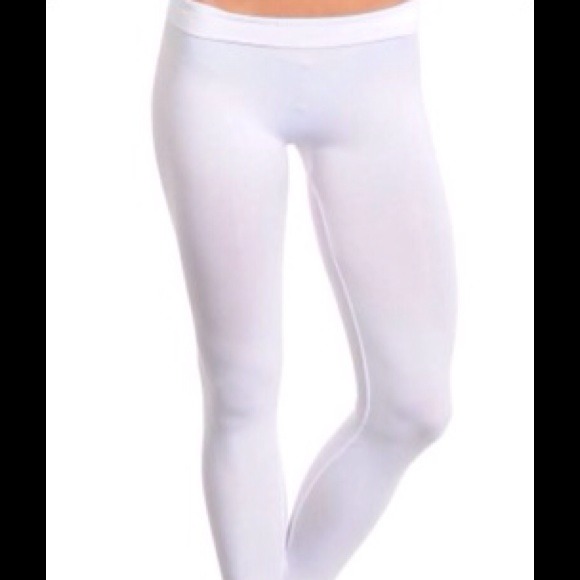 White color leggings - Picture 1 of 1