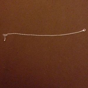 Silver plated bracelet