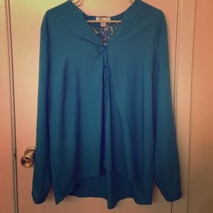 NWT Teal Blouse