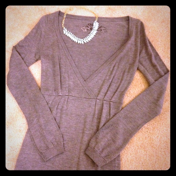 Sweater Dress Grey Size Medium