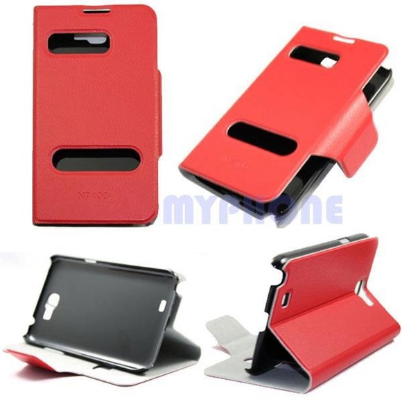 Samsung Galaxy Note 2 Leather Flip Case