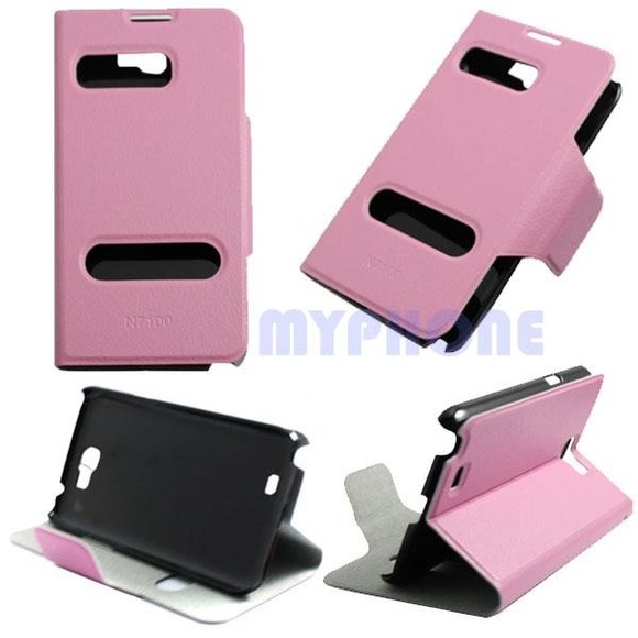 Samsung Galaxy Note 2 Leather Flip Case