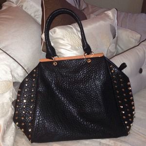 Black handbag