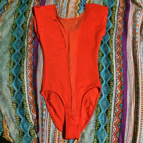 🎀SALE AA Mesh Gloria V-Neck Bodysuit