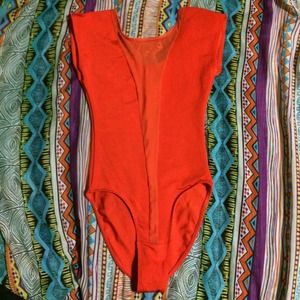 🎀SALE AA Mesh Gloria V-Neck Bodysuit