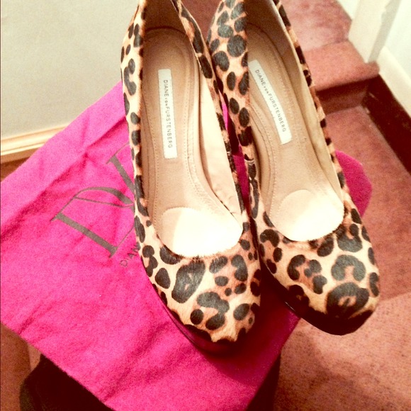 Sold Diane V Furstenberg pony hair pumps! SOLD !!!