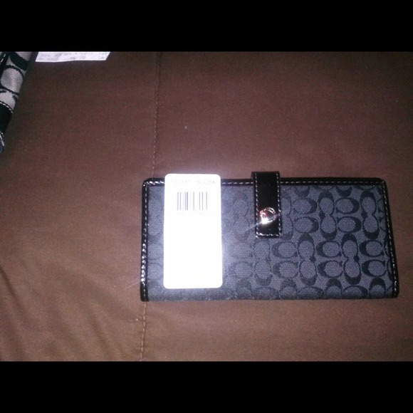 Authentic coach wallet